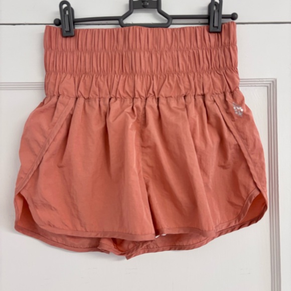 NWOT Free People Movement No Way Home Shorts in Brushed Apricot Small - Picture 2 of 7